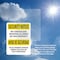 Signmission No Concealed Weapons Bilingual OSHA Security Notice Sign, Vinyl Decal, 7in W x 10in L, 2PK OS-2PACK-SN-D-710-L-11584 - alternate 2